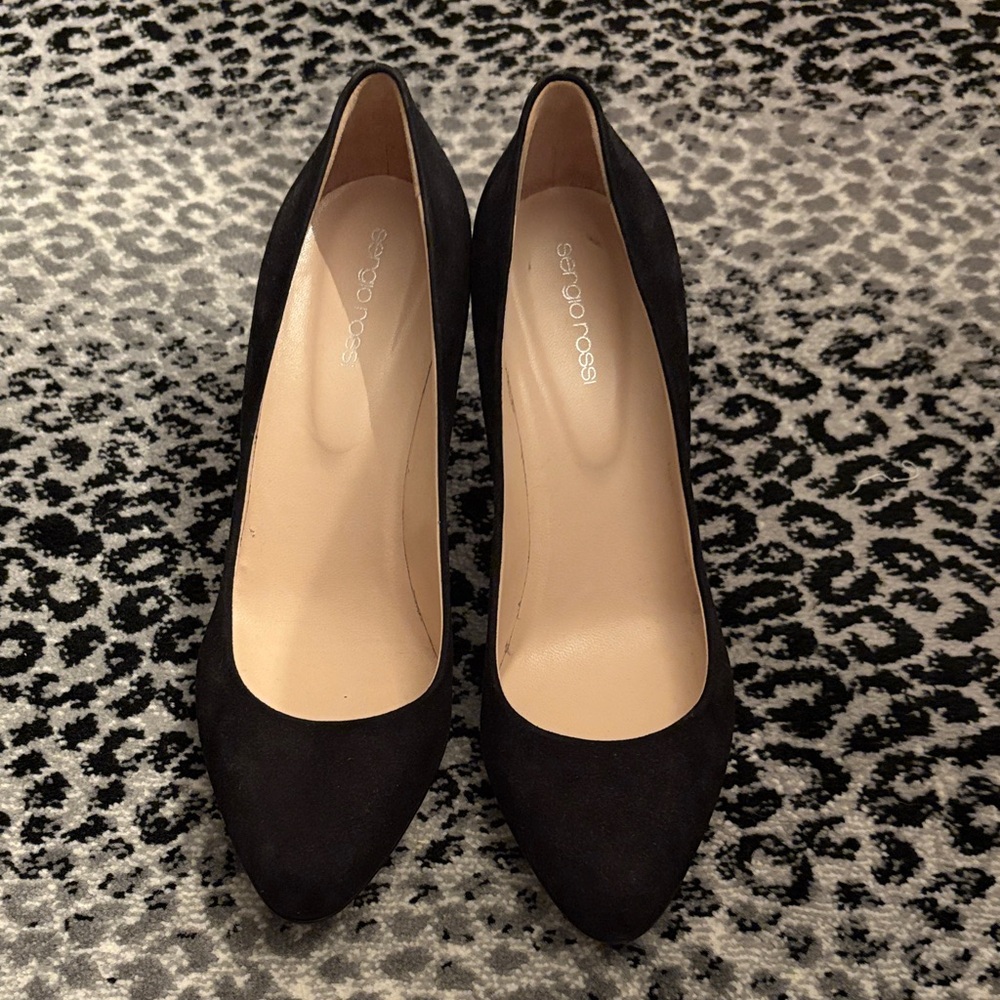 Brand New Sergio Rossi Classic Black Heels